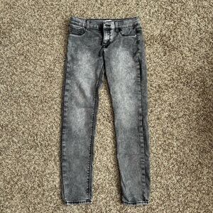 Light wash black jeans